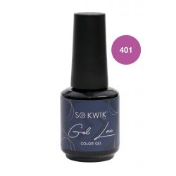 SoKwik - Gel Lac Violet Collection 401 (15 ml)