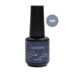 SoKwik - Gel Lac Violet Collection 406 (15 ml)