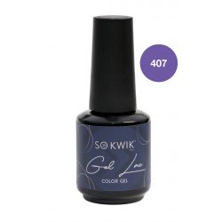 SoKwik - Gel Lac Violet Collection 407 (15 ml)