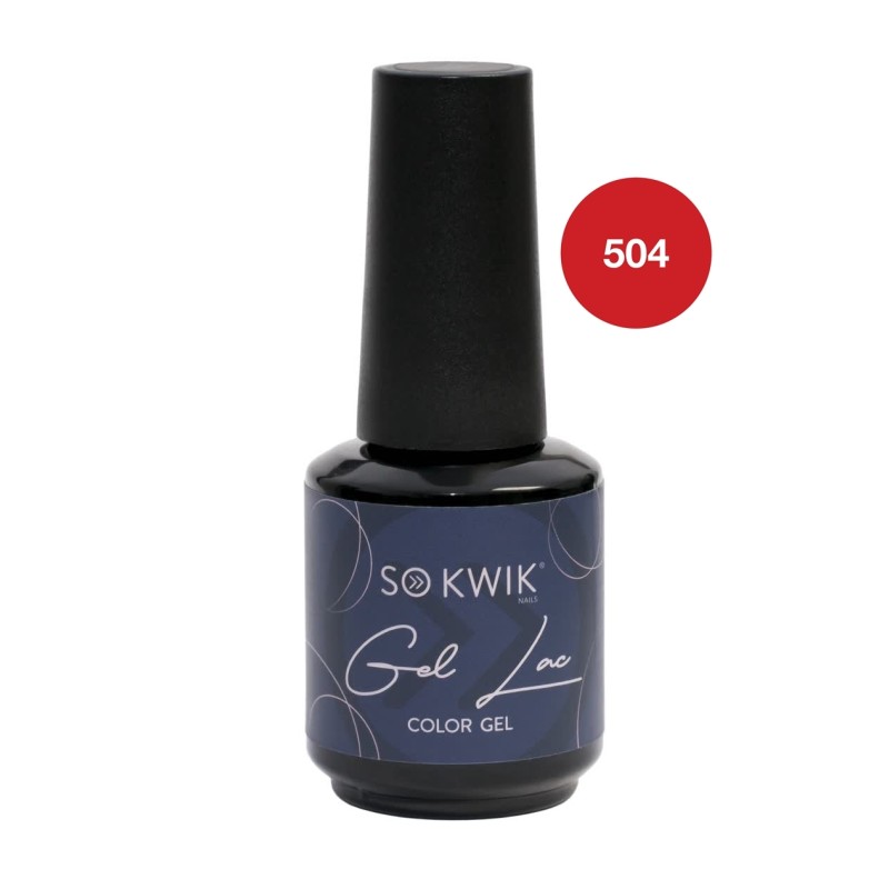 SoKwik - Oja Semipermanenta Red Collection 504 (15 ml) TPO Free si Hema Free