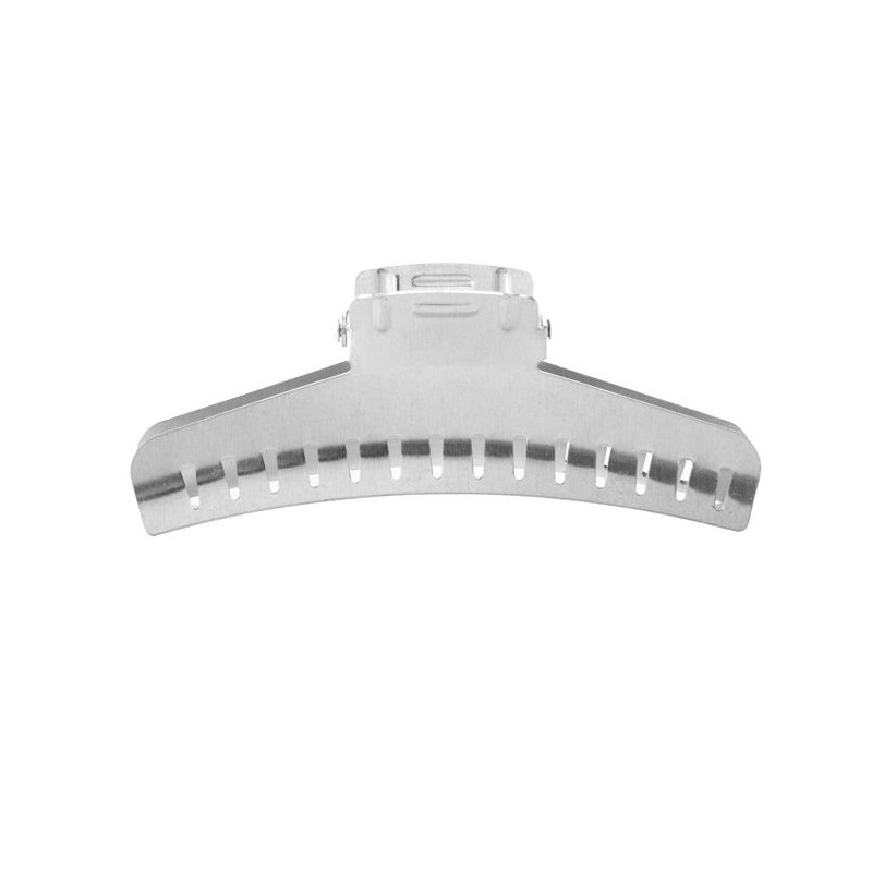 Eurostil - Clame pentru par din aluminiu 6buc/set (070)