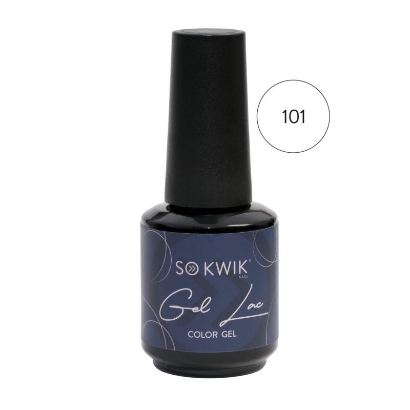 SoKwik - Oja Semipermanenta Black&White Collection 101 (15 ml) SoKwik - Oja Semipermanenta Black&White Collection 101 (15 ml)