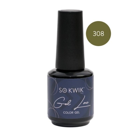 Oja Semipermanenta pentru unghii Blue&Green Collection 308 (15 ml)