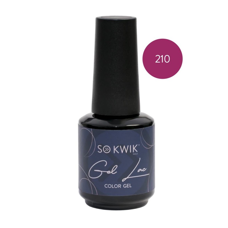 SoKwik - Oja Semipermanenta Pink Collection 210 (15 ml) TPO Free si Hema Free