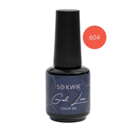 Oja Semipermanenta pentru unghii Yellow/Orange Collection 604 (15 ml)