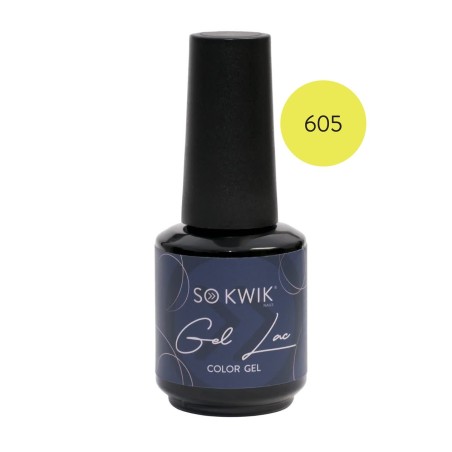 Oja Semipermanenta pentru unghii Yellow/Orange Collection 605 (15 ml)