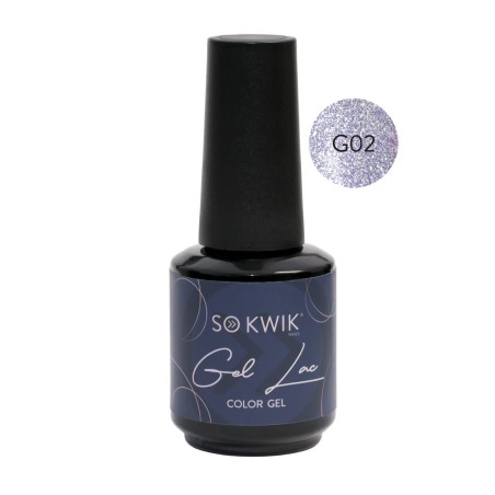 Oja Semipermanenta pentru unghii Glitter Collection G02 (15 ml)