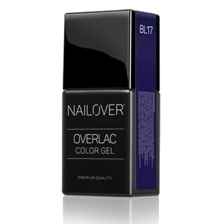 Nailover - Gel Lac Unghii - Albastru BL17 (15ml)