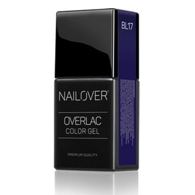 Nailover - Gel Lac Unghii - Albastru BL17 (15ml)