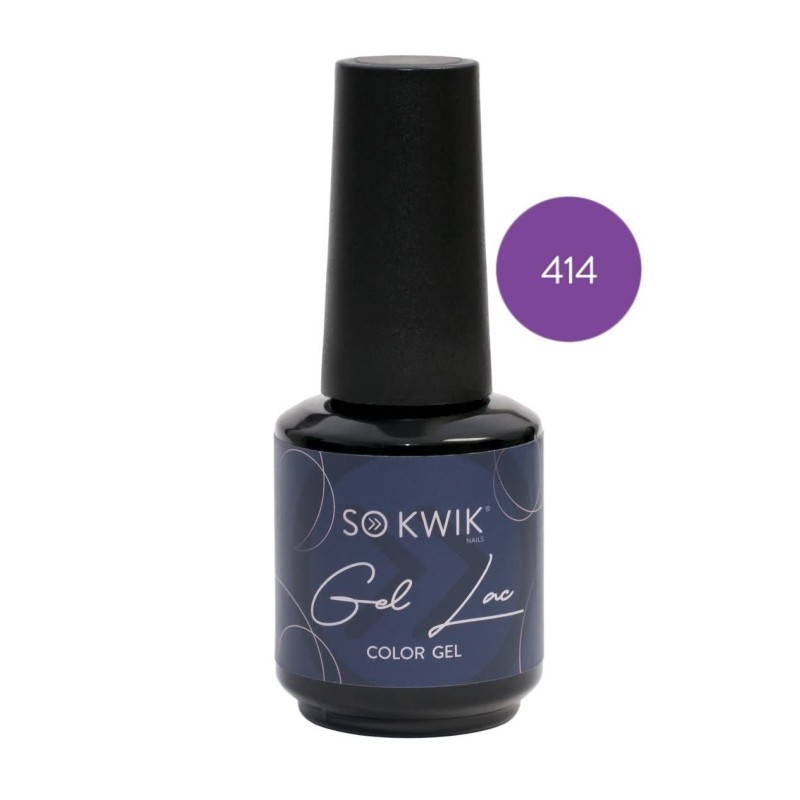 SoKwik - Oja Semipermanenta Violet Collection 414 (15 ml) TPO Free si Hema Free