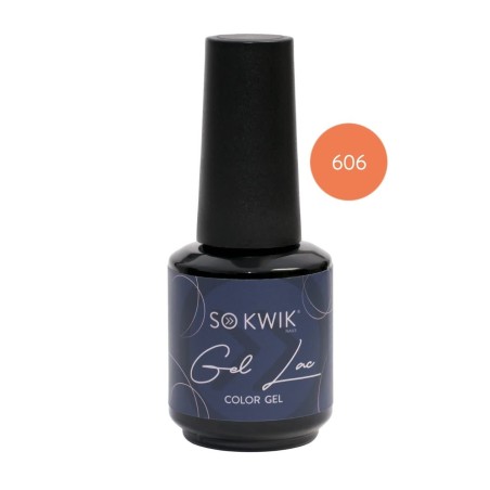 Oja Semipermanenta pentru unghii Yellow/Orange Collection 606 (15 ml)