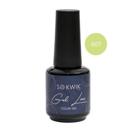 Oja Semipermanenta pentru unghii Yellow/Orange Collection 607 (15 ml)