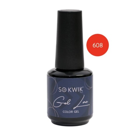 Oja Semipermanenta pentru unghii Yellow/Orange Collection 608 (15 ml)