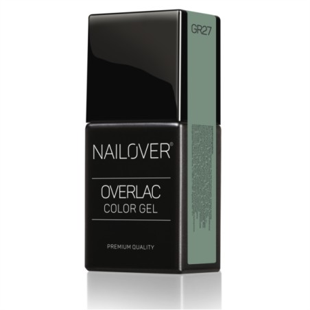 Nailover - Gel Lac Unghii - Verde GR27 (15ml)