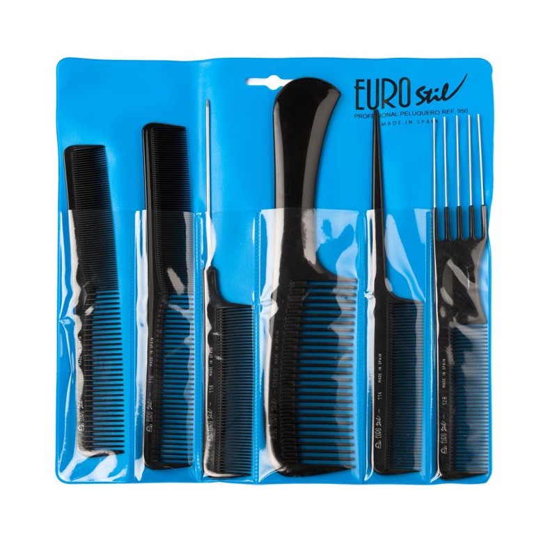 Eurostil - Set piepteni 6buc/set (950)