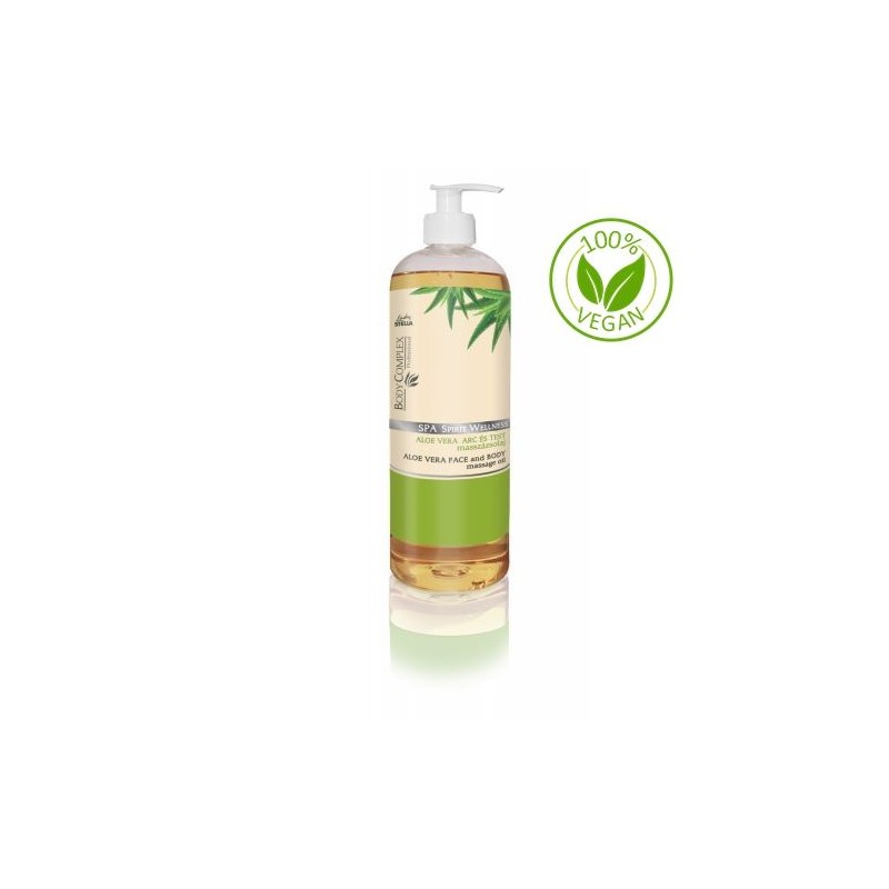Lady Stella - Body Complex Spa Spirit Wellness - Ulei de masaj cu Aloe Vera (1000 ml) Lady Stella - Body Complex Spa Spirit Wellness - Ulei de masaj cu Aloe Vera (1000 ml)
