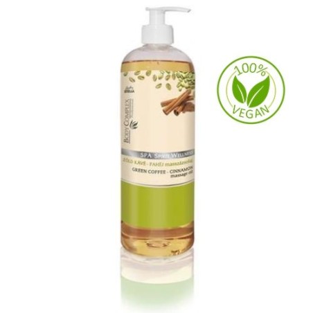 Lady Stella - Body Complex Spa Spirit Wellness – Ulei de masaj regenerant cu cafea verde si scortisoara (1000 ml)