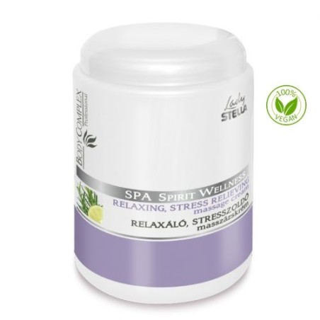 Lady Stella - Massage Spirit - Crema de Masaj Relaxanta cu Rozmarin si Citrice (1000ml)