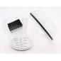 Sibel - Pahar Gradat Transparent 200ml+Pensula (99951-01/P000739)