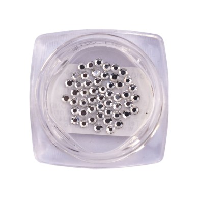 Strasuri unghii SS5-001 SILVER (50/set)