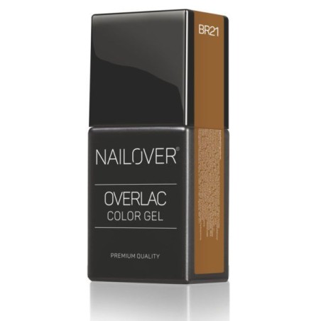 Nailover - Overlac Color Gel - BR21 (15ml)