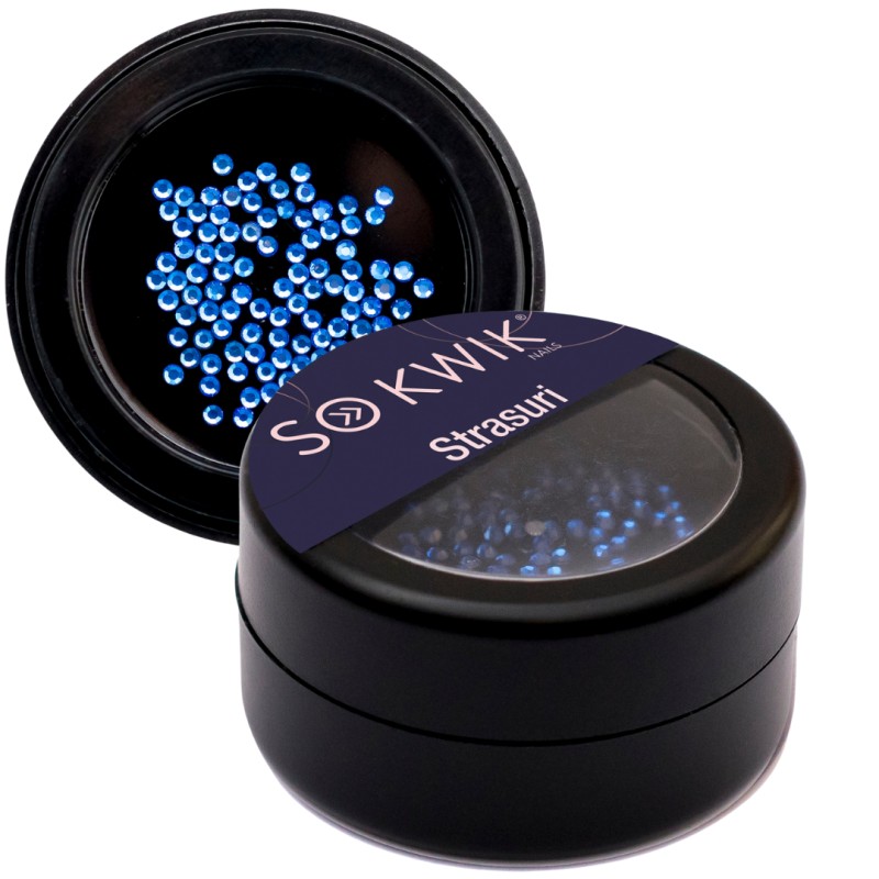 SoKwik - Strasuri SS3 Albastru Saphire