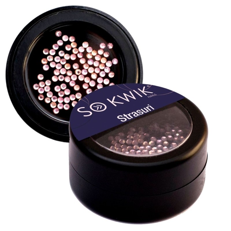 SoKwik - Strasuri SS4 Light Amethyst Roz Pal