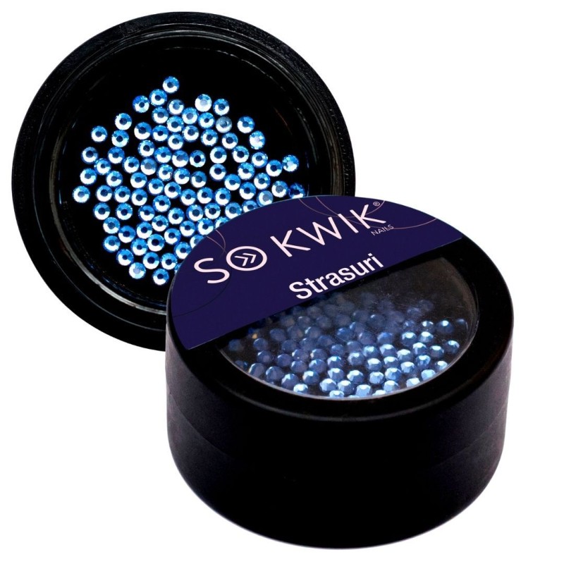 SoKwik - Strasuri SS5 Albastru Saphire Deschis