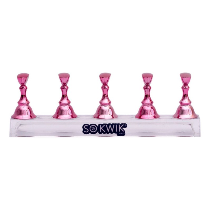SoKwik - Suport Magnetic Tipsuri Pink (roz metal)