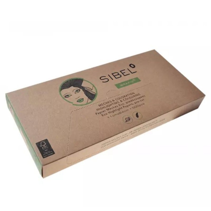 Sibel - Folie din hartie pentru suvitat ECO 11x24cm 500 buc/set (4333045) Sibel - Folie din hartie pentru suvitat ECO 11x24cm 500 buc/set (4333045)