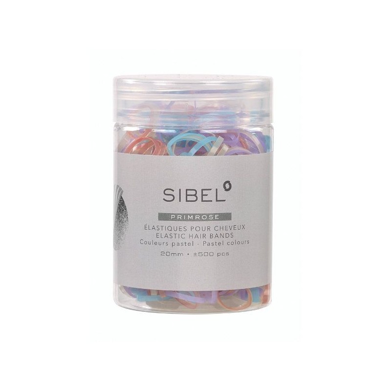 Sibel - Elastice color pastel 20mm 500buc/set (4432952/P000621)