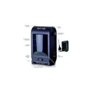 Aspirator profesional salon Eye Vac Sibel 1400W negru