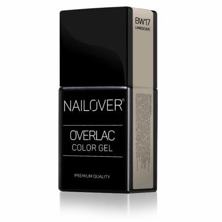 Nailover - Overlac Color Gel - BW17 - Gri Landscape (15ml)