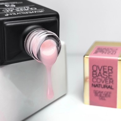 Nailover - Over Base Cover Natural - Gel de baza SoakOff (15ml)