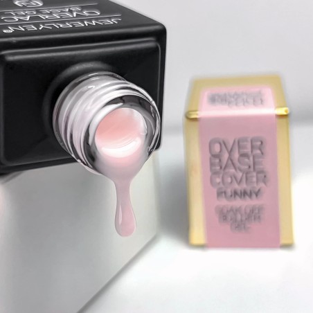 Nailover - Over Base Cover Funny - Gel de baza SoakOff (15ml)