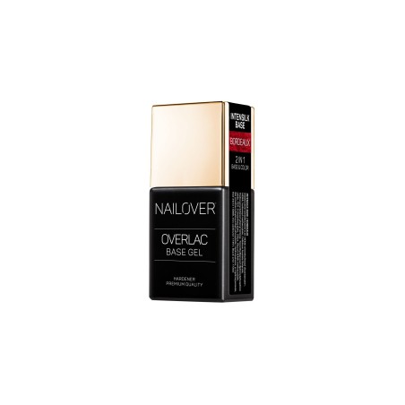 Nailover - Intensilk Bordeaux - Gel de Bază SoakOff Color (15ml)