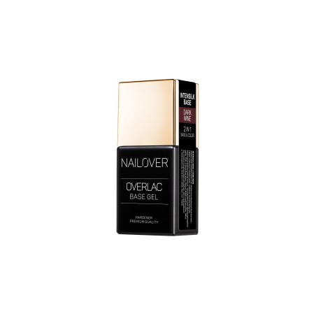 Nailover - Intensilk Dark Wine - Gel de Bază SoakOff Color (15ml)