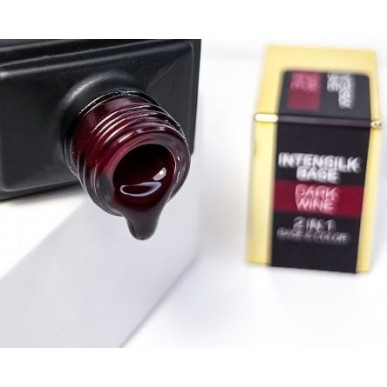 Nailover - Intensilk Dark Wine - Gel de Bază SoakOff Color (15ml)