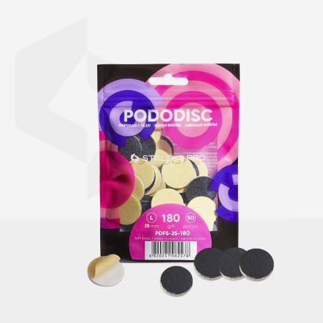 Set 50 Rezerve Pododisc L (disc pedichiura) - granulatie 180