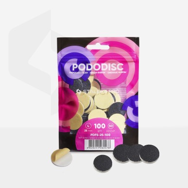 Set 50 Rezerve Pododisc L (disc pedichiura) - granulatie 100