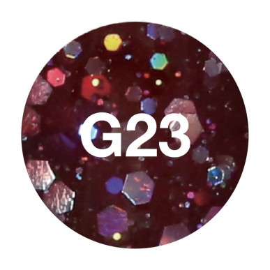 Oja Semipermanenta pentru unghii Glitter Collection G23 (15 ml)