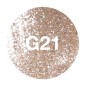 SoKwik - Oja Semipermanenta Glitter Collection Sampanie G21 (15 ml) TPO Free si Hema Free