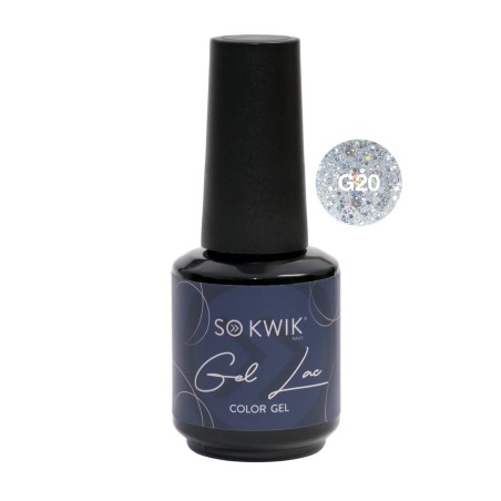 Oja Semipermanenta pentru unghii Glitter Collection G20 (15 ml)