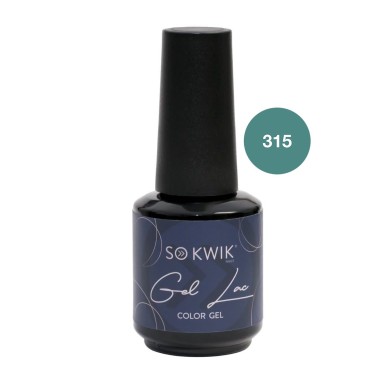 Oja Semipermanenta pentru unghii Blue&Green Collection 315 (15 ml)
