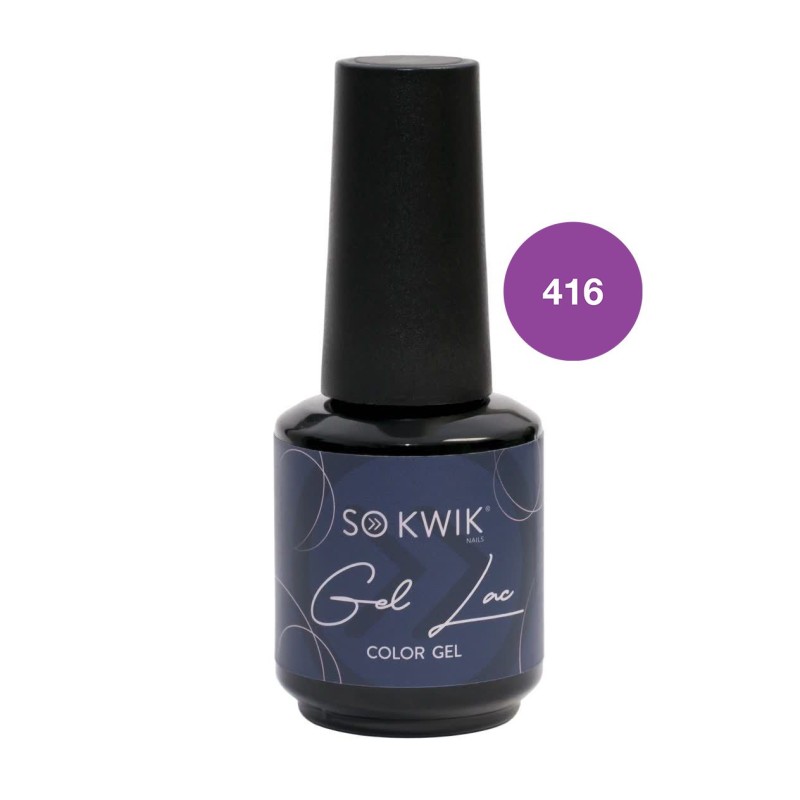 SoKwik - Oja Semipermanenta Violet Collection Mov Fandango 416 (15 ml) TPO Free si Hema Free