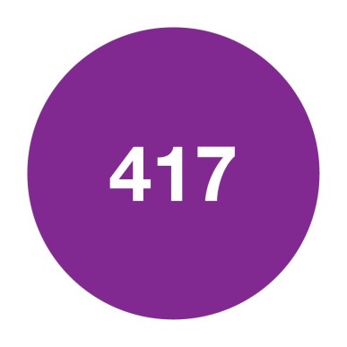 Oja Semipermanenta pentru unghii Violet Collection 417 (15 ml)