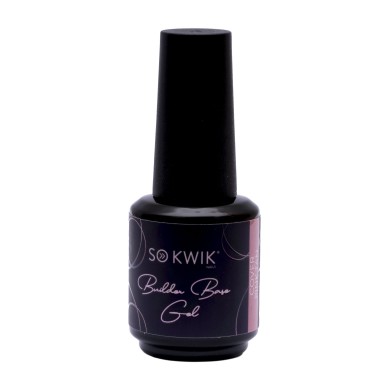 SoKwik Builder Flexi Base Gel Cover Pink Tan 15ml - Gel de Baza Flexibil si Ultra-Aderent