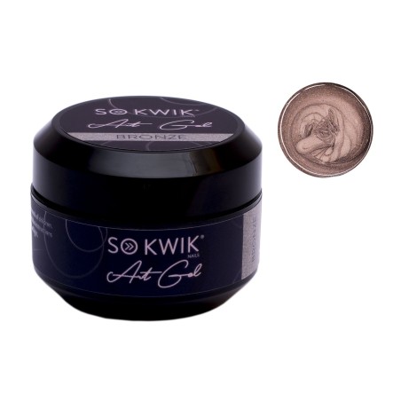 Gel Pentru decor unghii Art gel Bronze (15 gr)