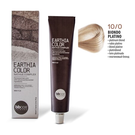 Vopsea de par permanenta Earthia Blond Platinat