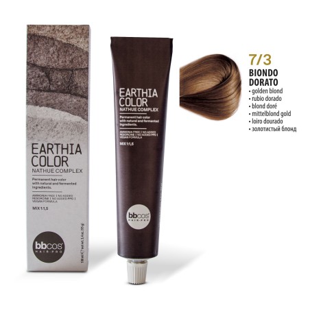 Vopsea de par permanenta Earthia Blond Auriu